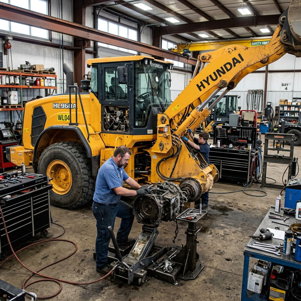 Hyundai HL760 Wheel Loader Transmission